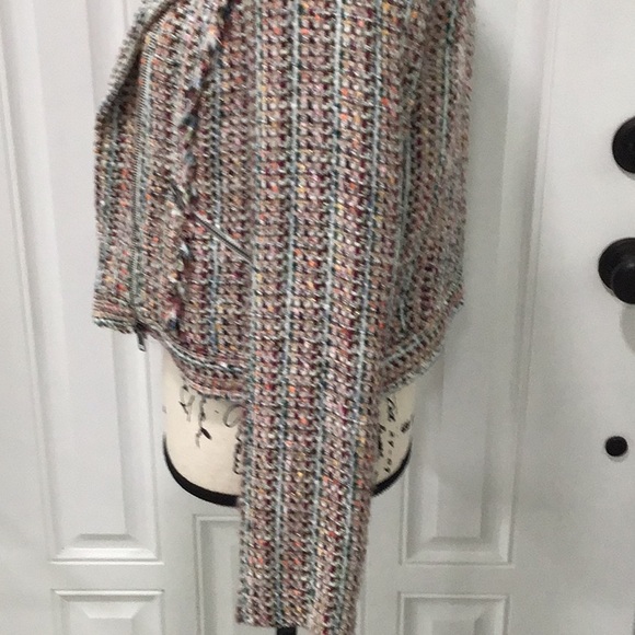 🆕AMERICAN RAG Tweed  Multi Colored Blazer - Picture 9 of 15